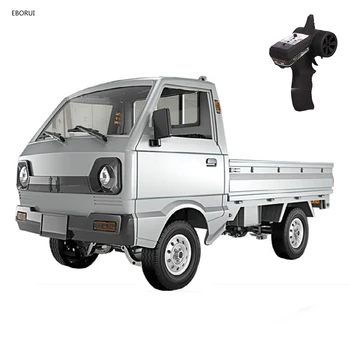  WPL D12 Modeliavimas Drift Truck, 1/10 RC Sunkvežimių 2.4 Ghz Nuotolinio Valdymo Automobilis su Brushed Varikliu LED Žibintai Artimųjų Variklio RTR Dovana